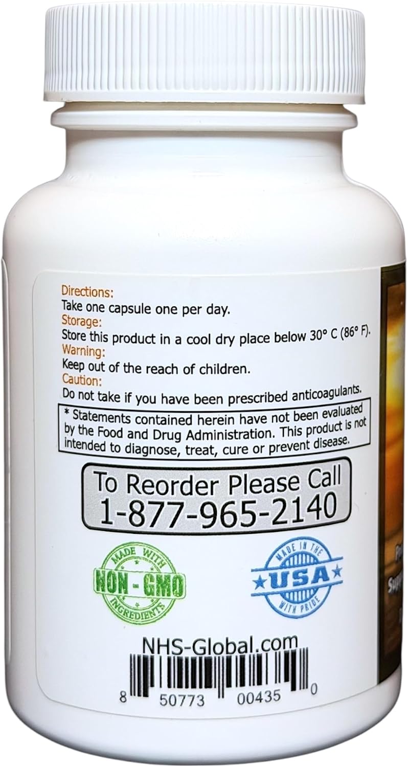 vK2 Vitamin K2 Supplement – MK-4 + MK-7 – Dual Form – 60 Capsules - görsel 5
