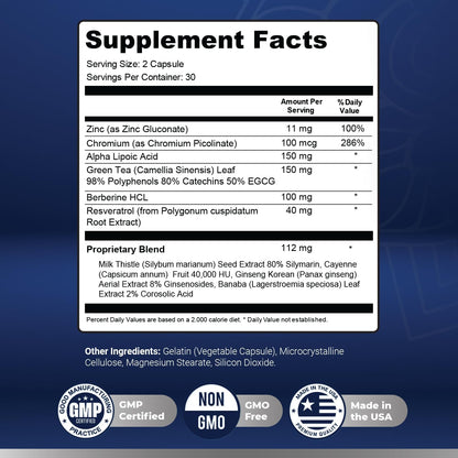 AizenPower – Original Formula Capsules – 60 Capsules, 3 Month Supply