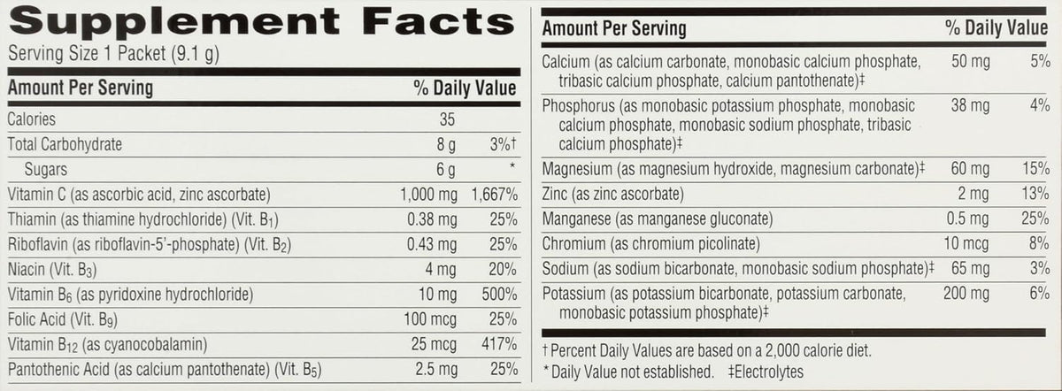 Alacer Raspberry Emergen C Box 30 Pack, 0.32 OZ - görsel 3