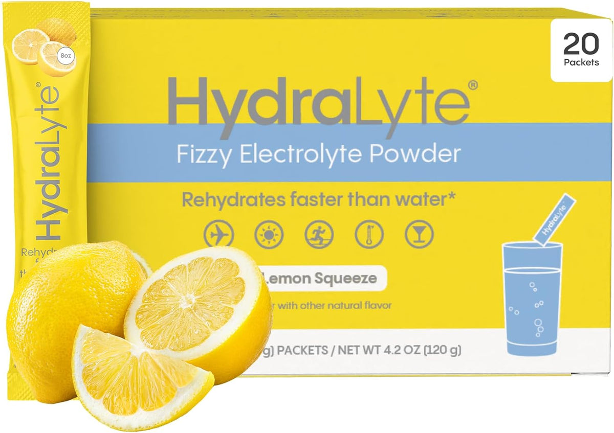 Hydralyte Low Sugar Rapid Rehydration Electrolyte Powder Sachets, 30 Packets - görsel 6