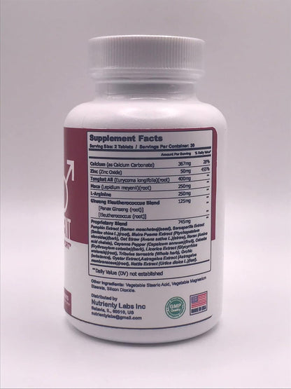 Zonata Endura Naturals Strength Support Male Supplement – 60 Capsules