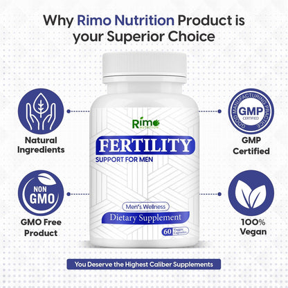 Men's Fertility Support, 60 Capsules