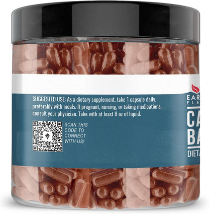 Earthborn Elements Cat's Claw Bark 200 Capsules, Pure and Undiluted, No Additives