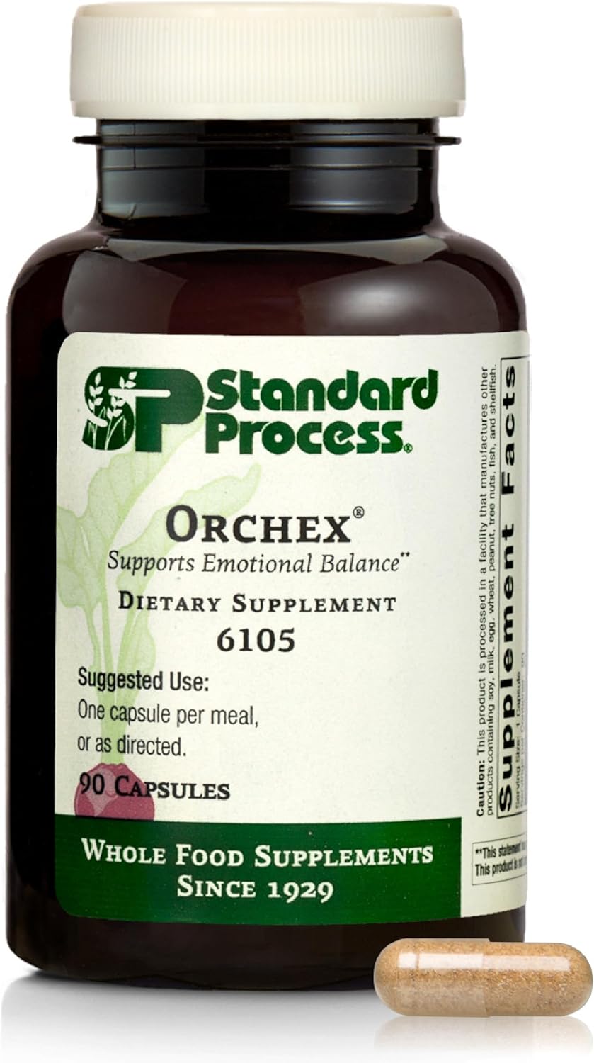 Standard Process Orchex - Nervous System Support with Niacin and Vitamin B6 - 90 Capsules - görsel 1