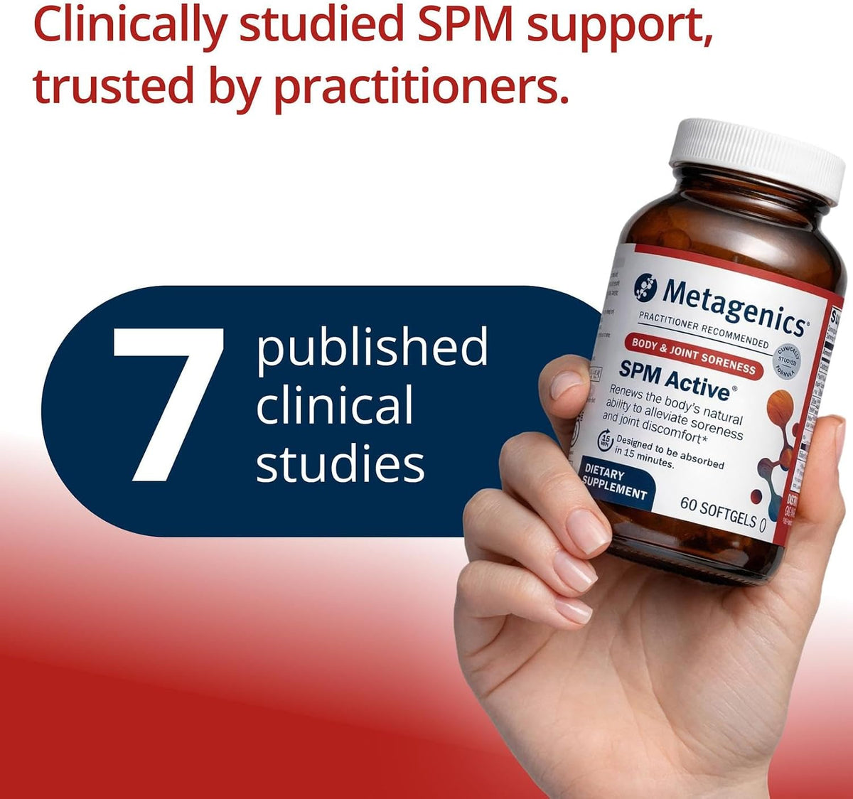 Metagenics SPM Active - Specialised Pro-Resolving Mediators - 120 Softgels - görsel 4