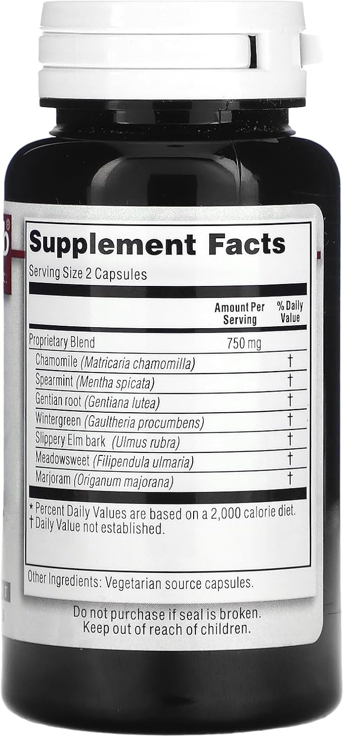 Kroeger Herb Healthy Gut Vegetarian Capsules, 100 Capsules - görsel 2