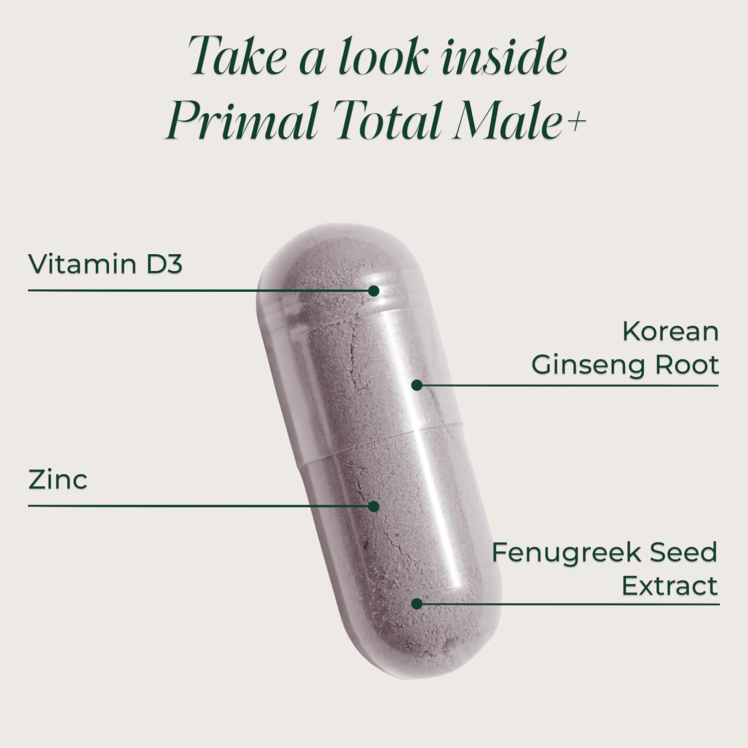 Primal Harvest Total Male+ - Daily Supplement for Men - görsel 3
