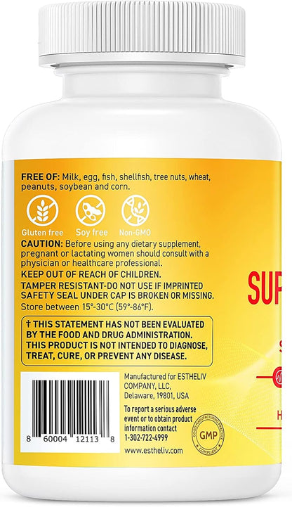 ESTHELIV Super B Complex with PQQ - 60 VegeCaps