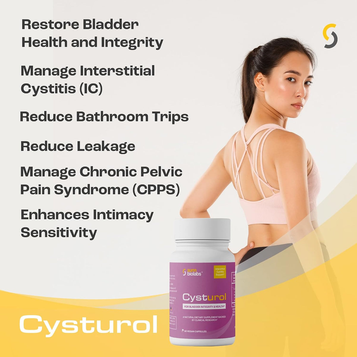 CYSTUROL® Bladder Support Supplement – Clinically Studied Formula for Bladder Health - görsel 6