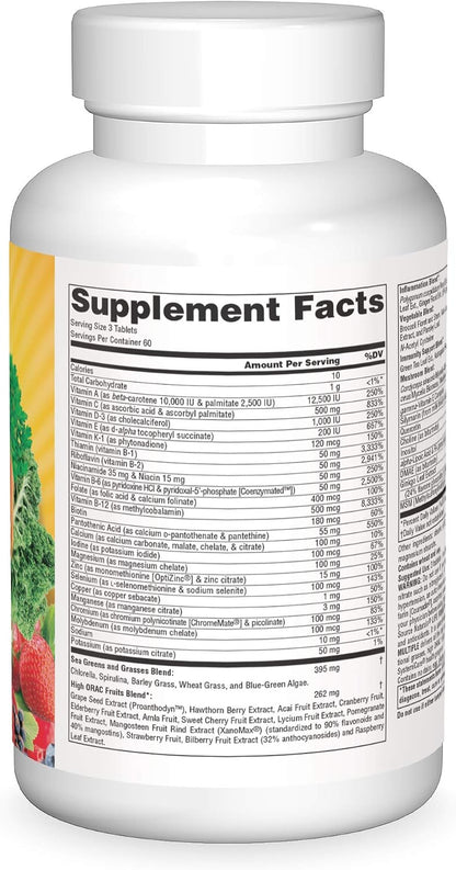 Source Naturals Life Force Green Multiple, Energy Activator with Superfoods - 180 Tablets