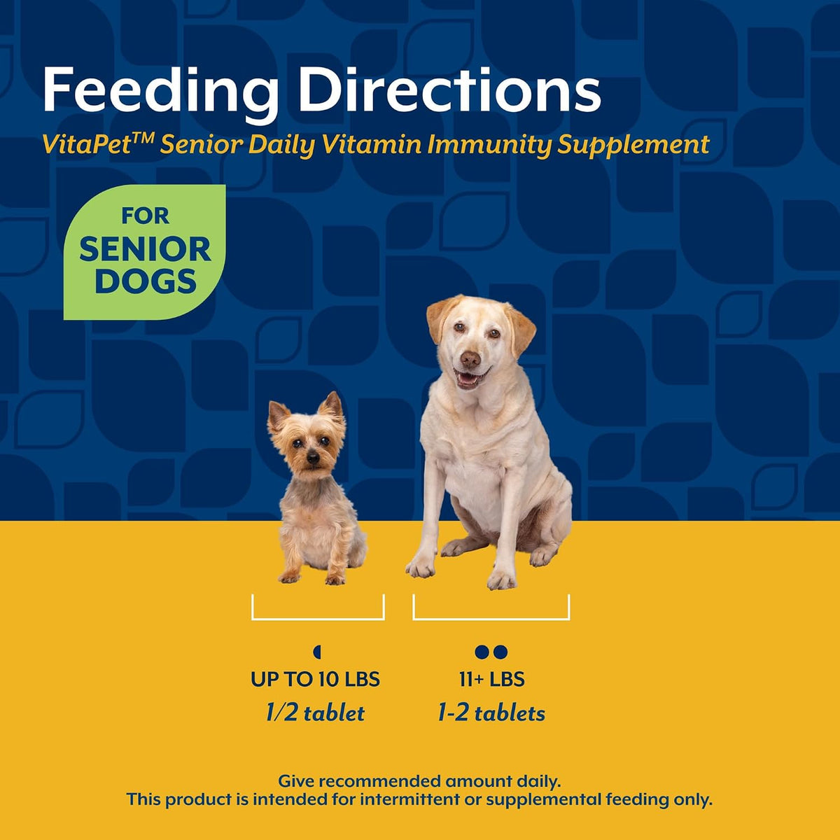 NaturVet VitaPet Senior Daily Vitamins for Senior Dogs – with Glucosamine – 60 Time Release Tablets - görsel 6