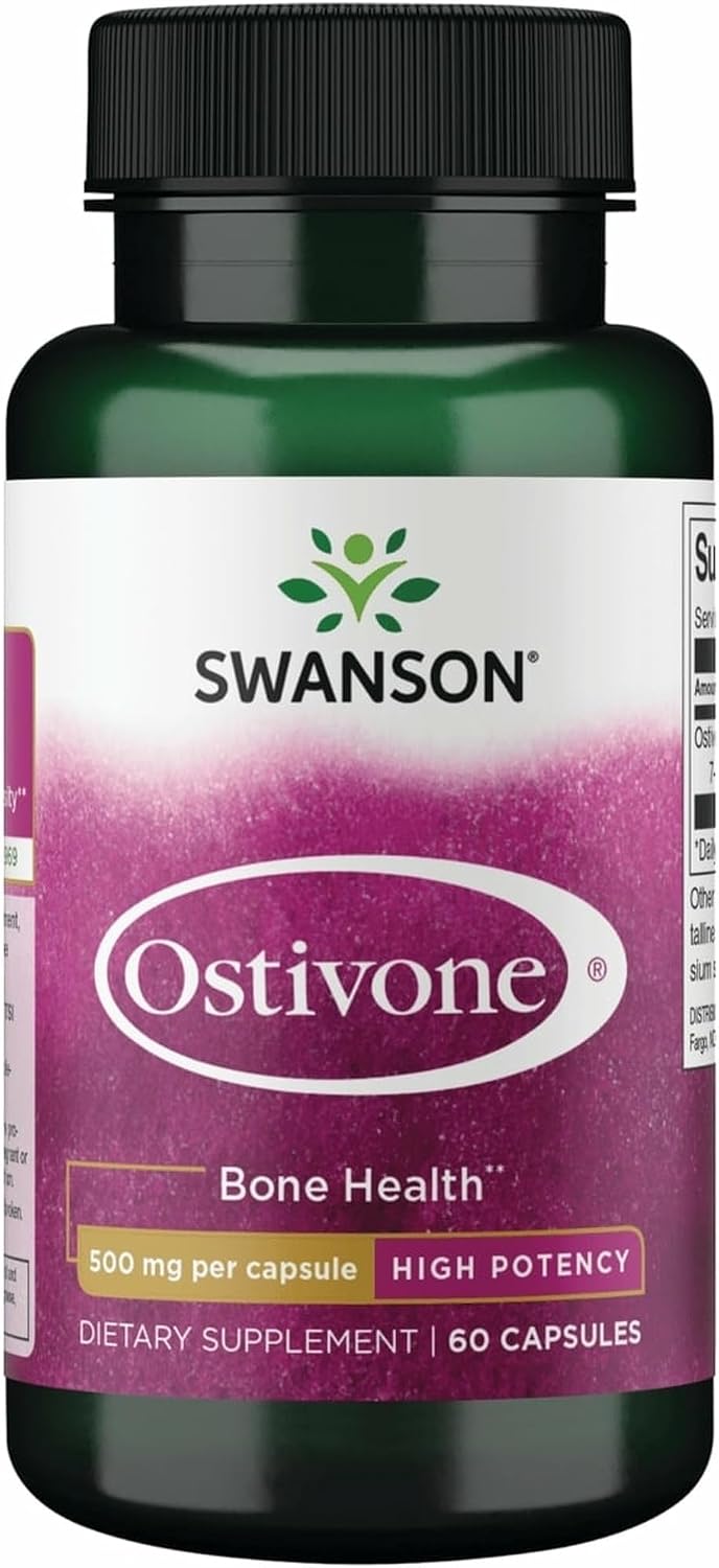 Swanson High Potency Ostivone 500 mg, 60 Capsules - görsel 1