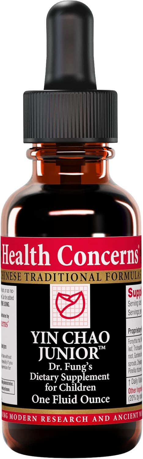 Health Concerns Yin Chao Junior – Herbal Immune Support Drops for Children (30 ml) - görsel 1
