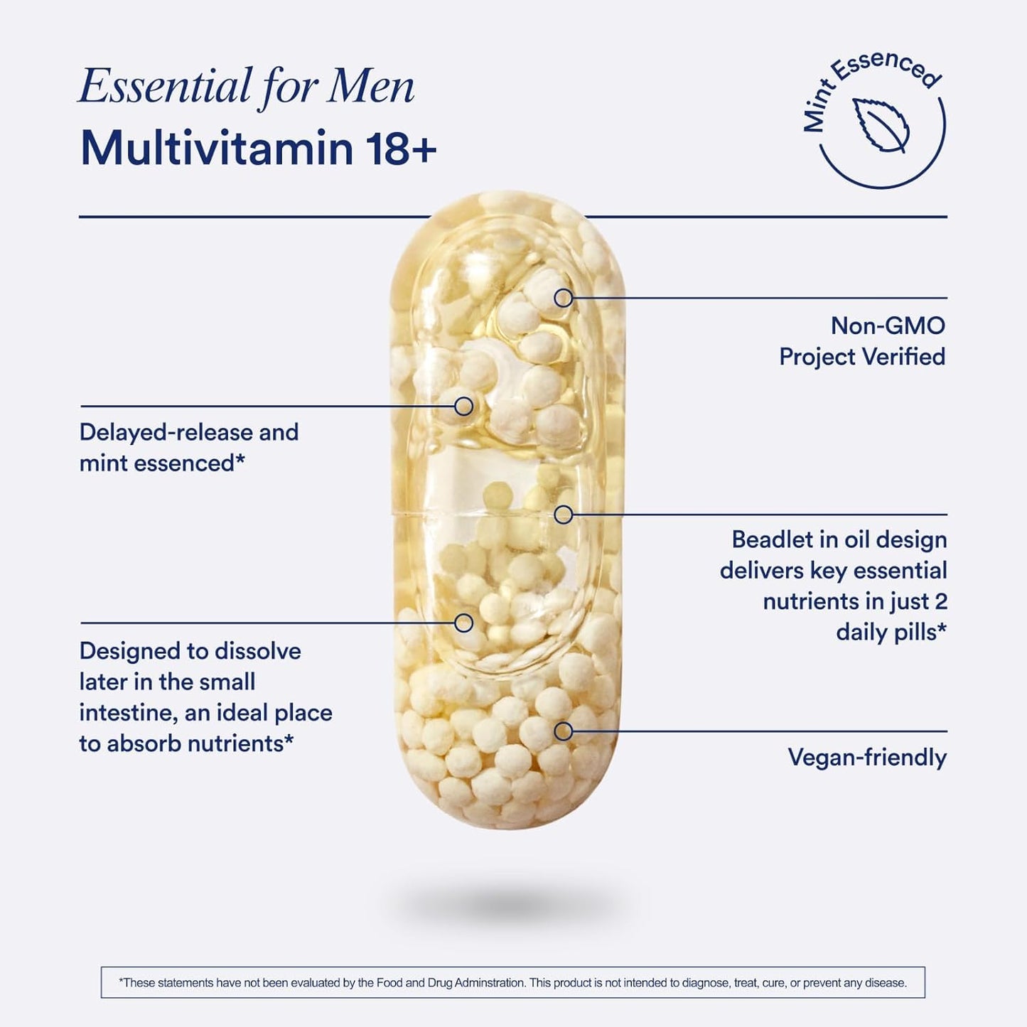 Ritual Men's 18+ Daily Multivitamin - 60 Capsules (30 Days' Supply) - görsel 5