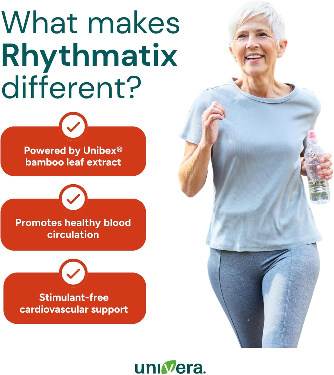 Univera Rhythmatix – Heart & Circulation Support with Omega-3, CoQ10, B6 & B12, 60 Softgels - görsel 4