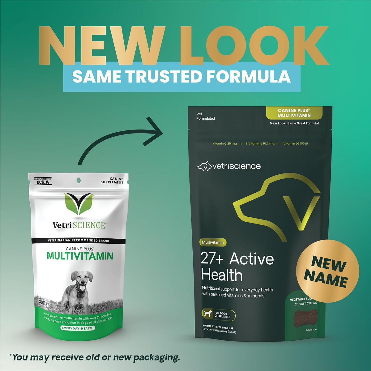 VetriScience Canine Plus Daily Multivitamin – Biotin and Methionine – Often associated with healthy skin and a – Image 2