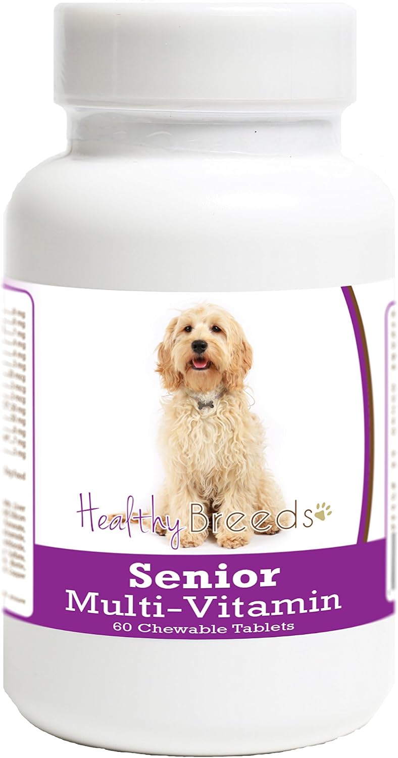 Healthy Breeds Cockapoo Senior Dog Multivitamin Chewable Tablets 60 Tablets - görsel 1