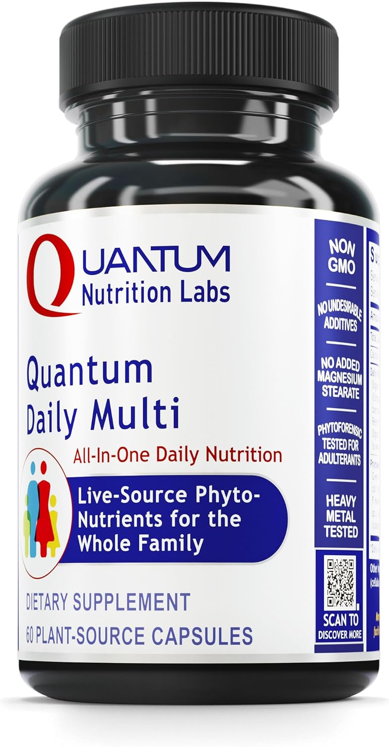 Quantum Nutrition Labs Daily Multivitamin - 60 Vegetarian Capsules - görsel 1