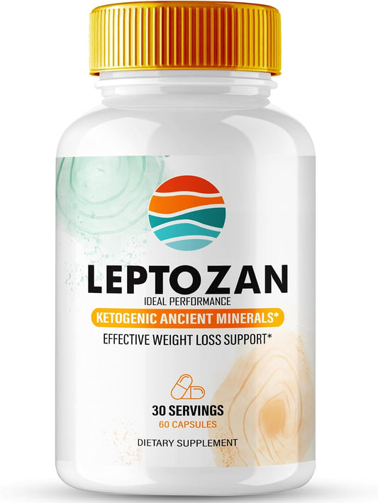 IDEAL PERFORMANCE Leptozan Capsules – Official Supplement, Premium All-Natural Formula for Overall Health (60 Capsules)