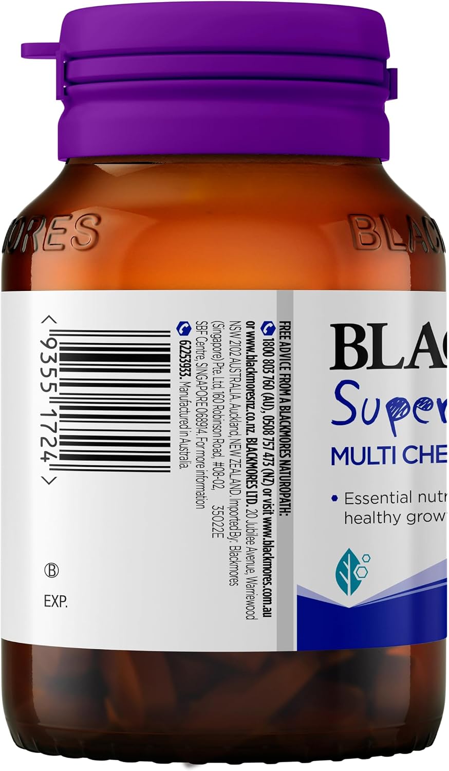 Blackmores Superkids Multi 60 Chewables - görsel 2