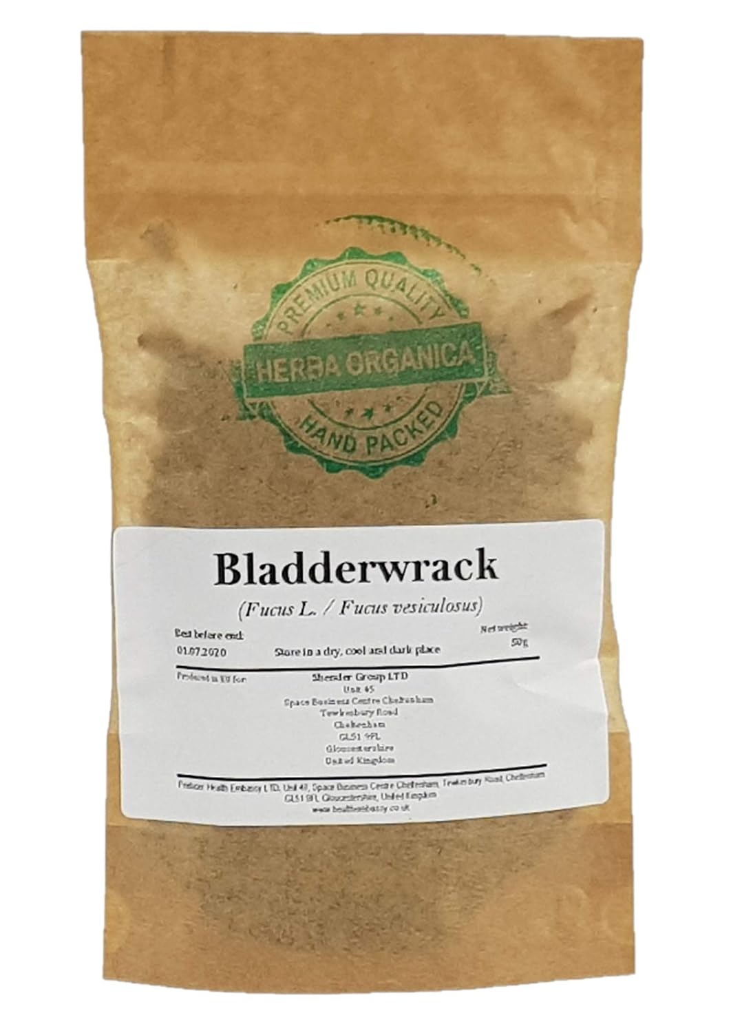 Herba Organica Bladderwrack - Fucus L - Herbal Tea (50g) - görsel 1