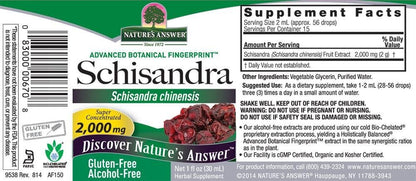 Nature's Answer Schisandra Berry, 30 ml
