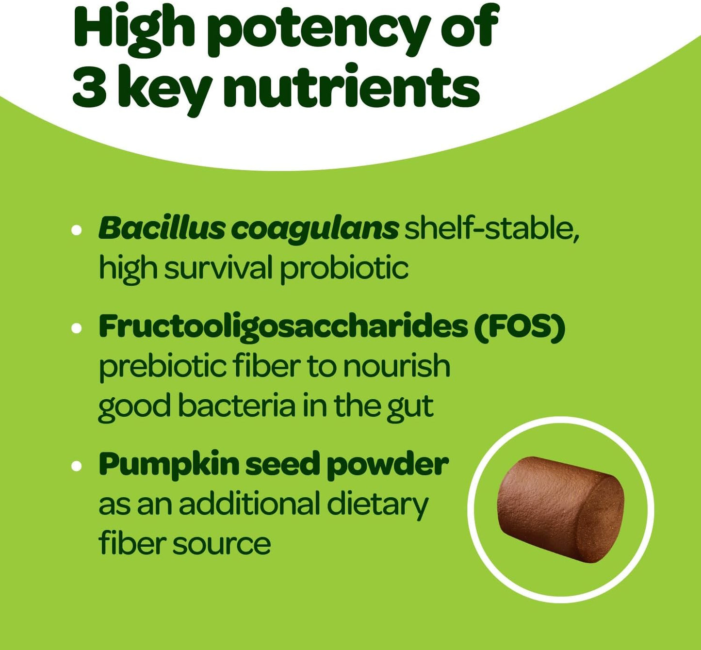 Ready Pet Go! Probiotic Chews for Dogs' Gut Health - Prebiotics and Digestive Enzymes, NASC Certified, 60 Chews - görsel 4