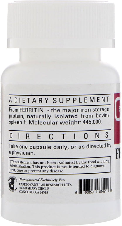 Cardiovascular Research Ferritin Capsules