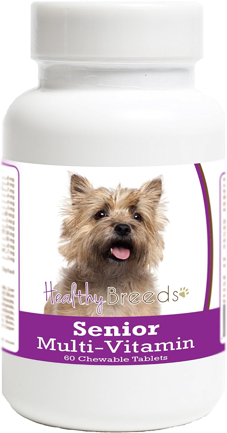 Healthy Breeds Cairn Terrier Senior Dog Multivitamin Tablets 60 Count - görsel 1