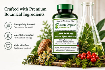 Green Organic Supplements Lyme Disease Immune System Support