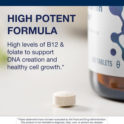 Metagenics Intrinsi Vitamin B12-Folate – with Methylcobalamin, L-5-MTHF & Intrinsic Factor – 60 Tablets