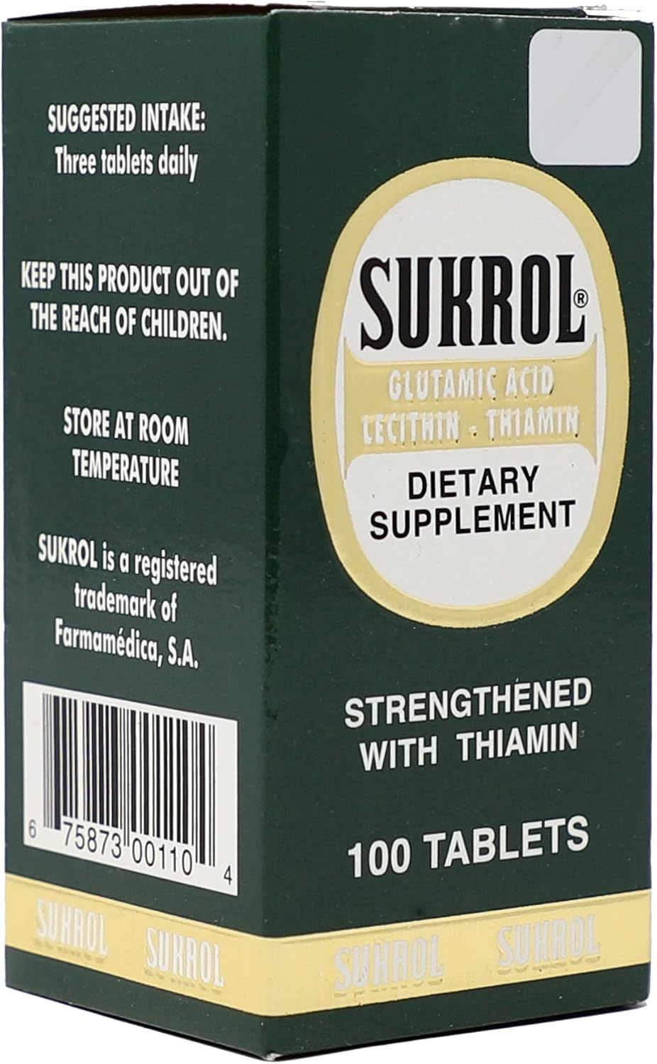 Sukrol Brain Support Supplement – 100 Tablets - görsel 3