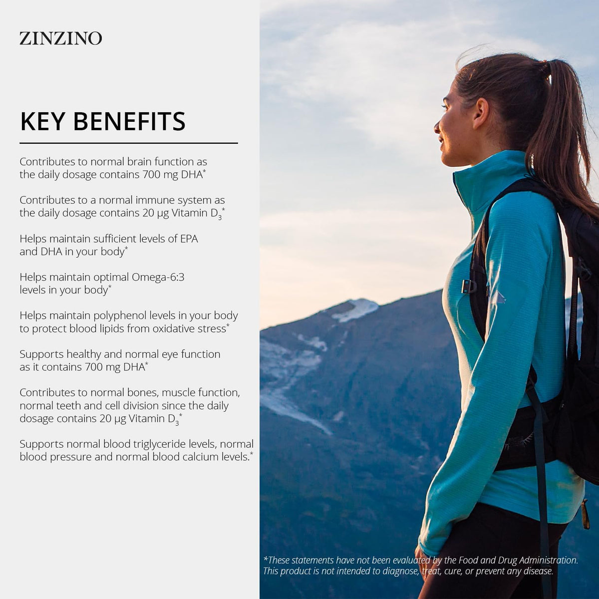 Zinzino BalanceOil+ Grapefruit Lemon Lime - Fish Supplement with Extra Virgin Olive Oil, Omega-3, Polyphenols, and Vitamin D3 (300 ml) - görsel 4