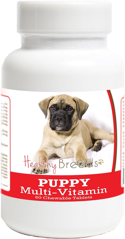 Healthy Breeds Bullmastiff Puppy Dog Multivitamin Tablets, 60