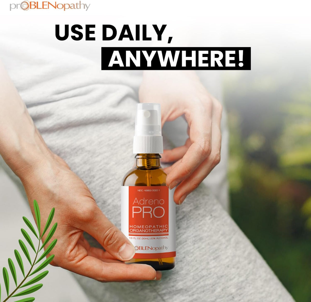 proBLEN AdrenoPRO Natural Adrenal Support Oral Spray - görsel 8