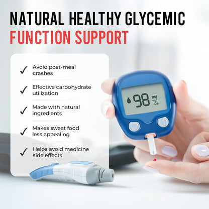 Advanced Glucose Discovery for Sugar Watchers – Gymnema Sylvestre, Pomegranate & Chromium Food Supplement – 90 Vegan Capsules