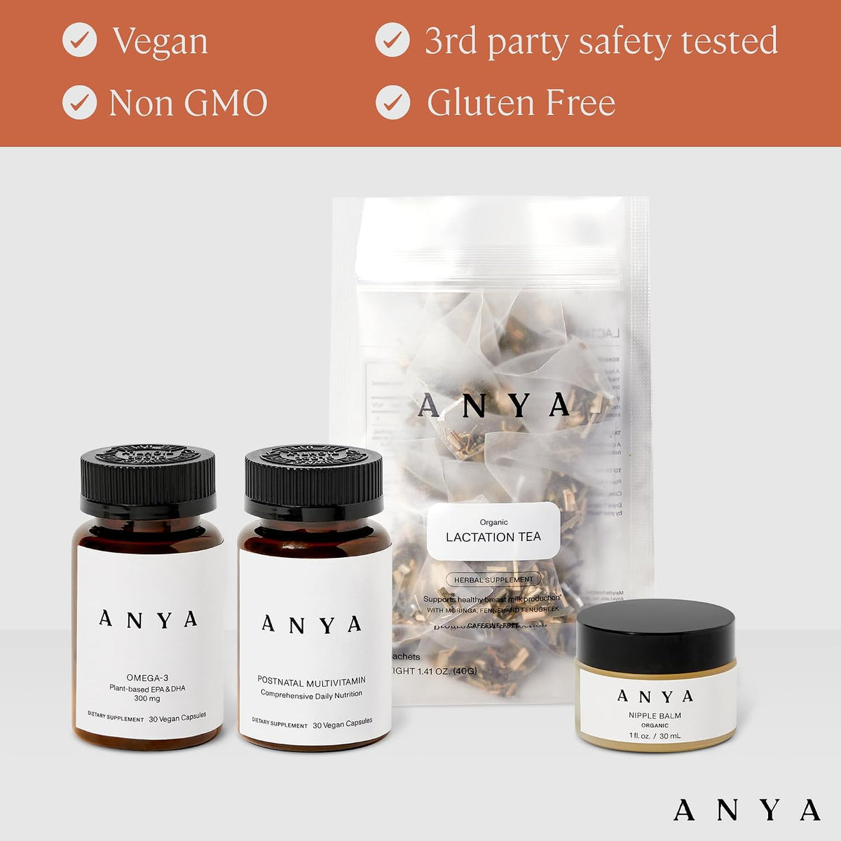 ANYA New Mum Breastfeeding Essentials Kit for Postnatal Recovery - görsel 3
