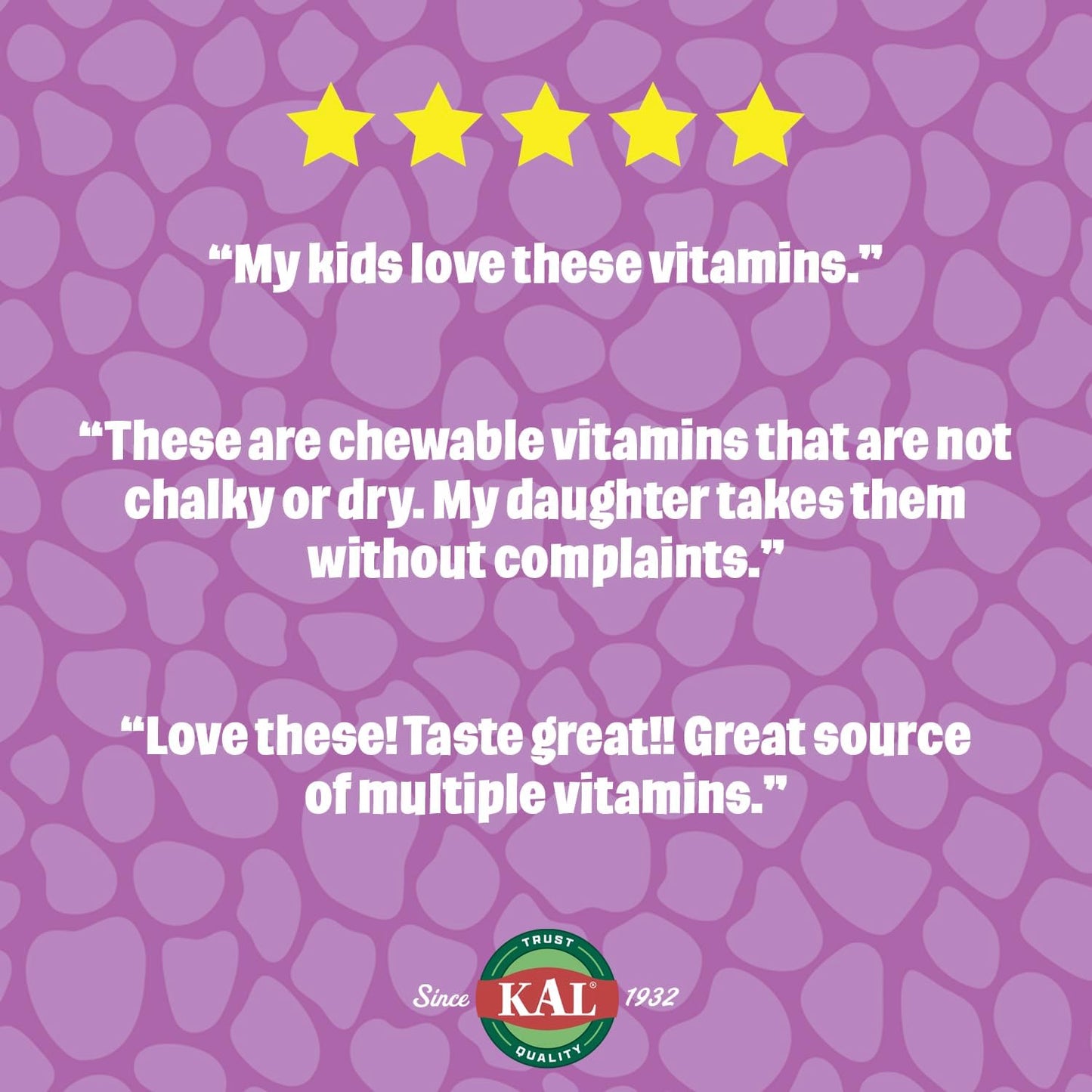 KAL MultiSaurus Kids Chewable Multivitamin - 90 Dinosaur-Shaped Tablets - görsel 5