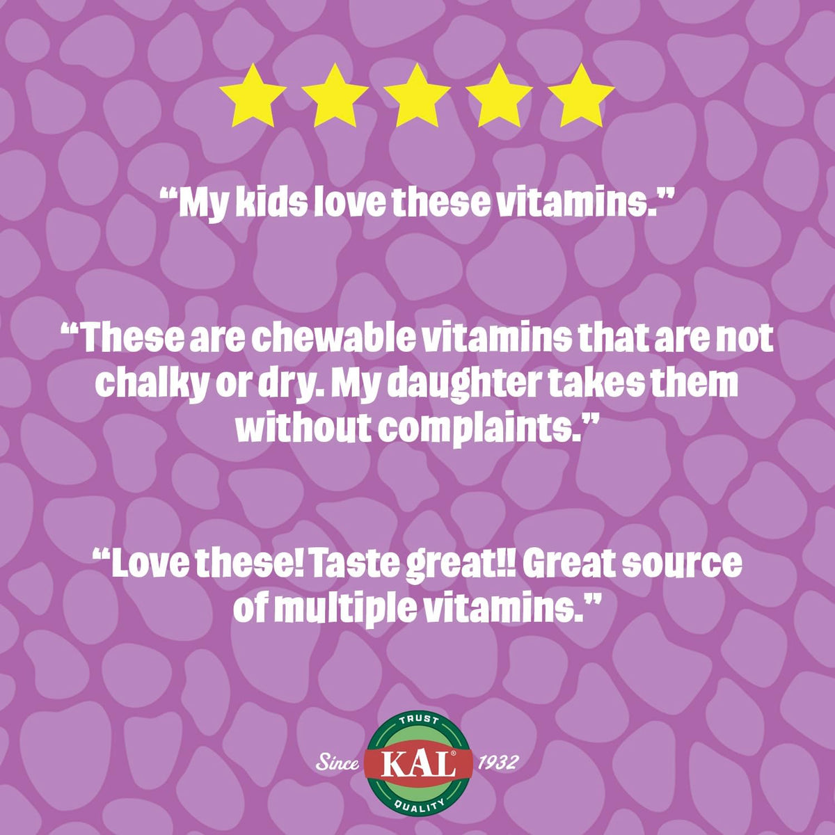 KAL MultiSaurus Kids Chewable Multivitamin - 90 Dinosaur-Shaped Tablets - görsel 5