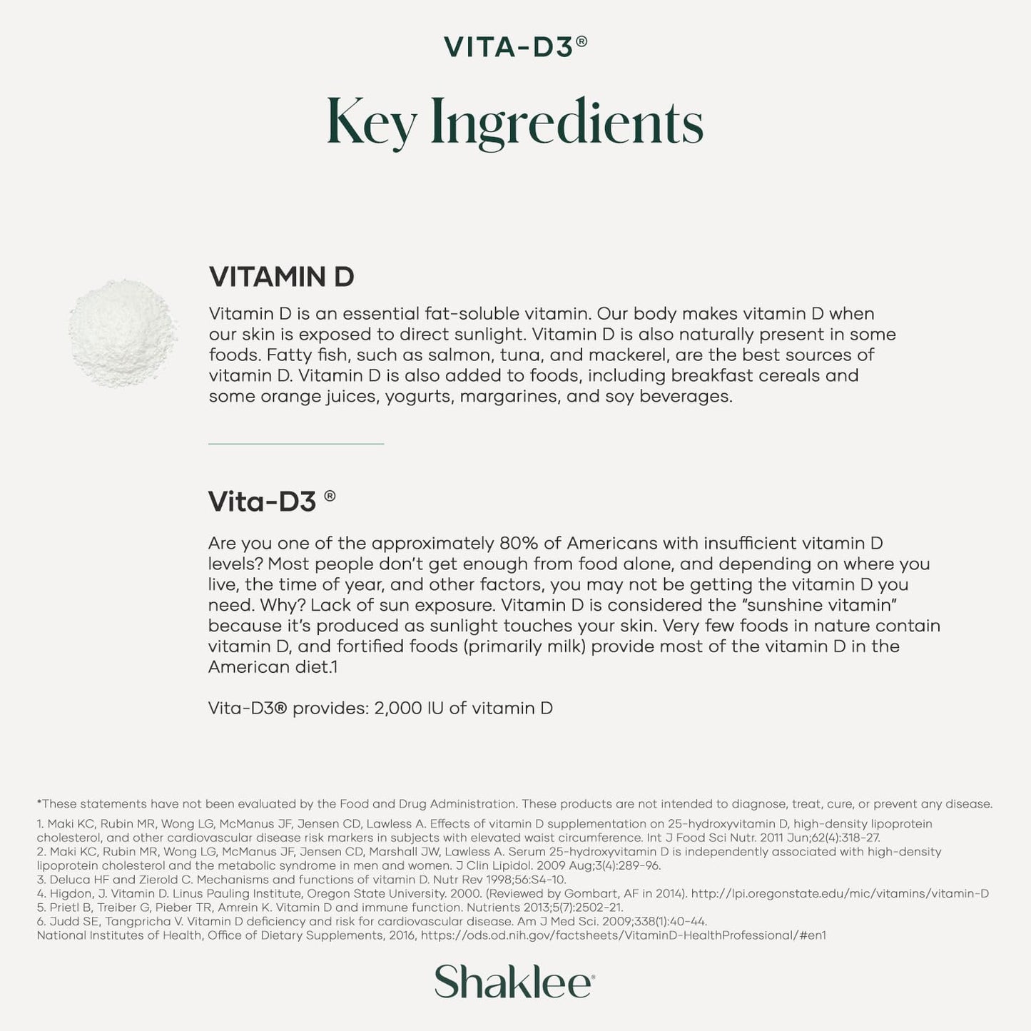 Shaklee Vita-D3® 2,000 IU (50 mcg) – High-Strength Vitamin D3 for Bone, Muscle and Immune Health | 90 Tablets - görsel 4