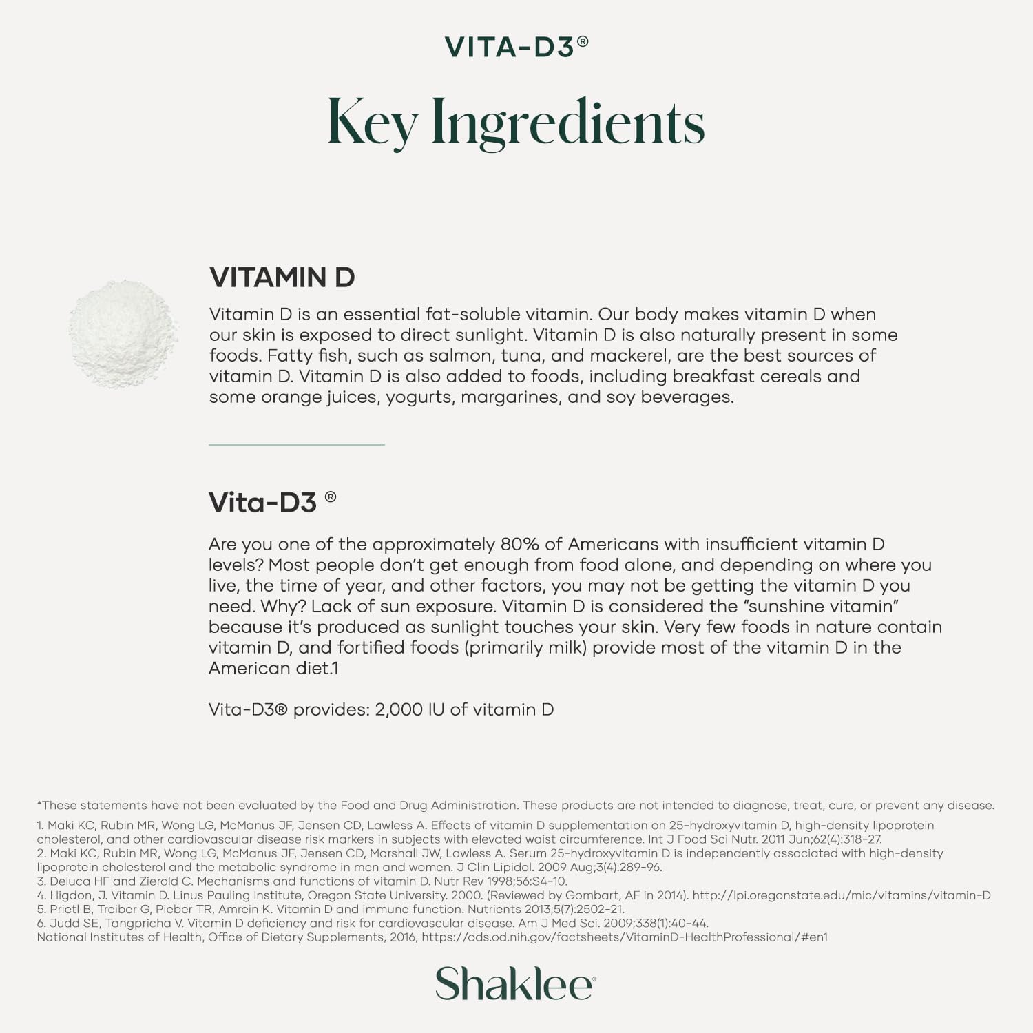 Shaklee Vita-D3® 2,000 IU (50 mcg) – High-Strength Vitamin D3 for Bone, Muscle and Immune Health | 90 Tablets - görsel 4