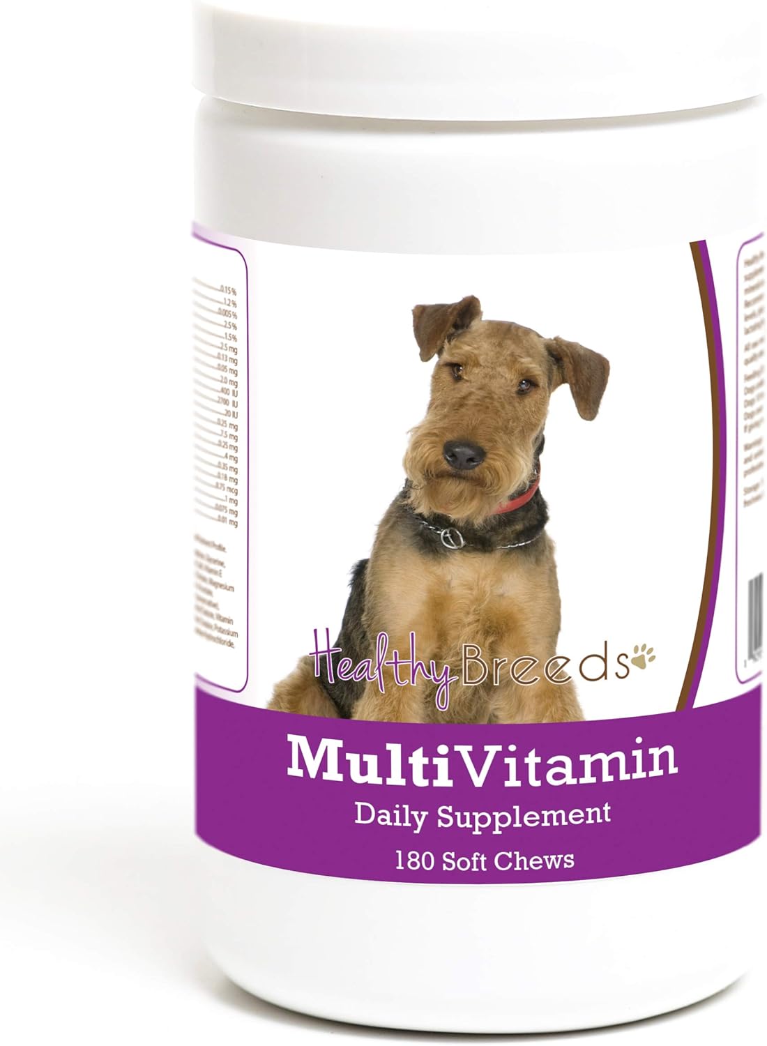 Healthy Breeds Airedale Terrier Multivitamin Soft Chew for Dogs 180 Count - görsel 1