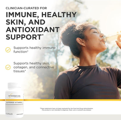 Integrative Therapeutics Buffered Vitamin C 1,000 mg - 60 Vegan Capsules