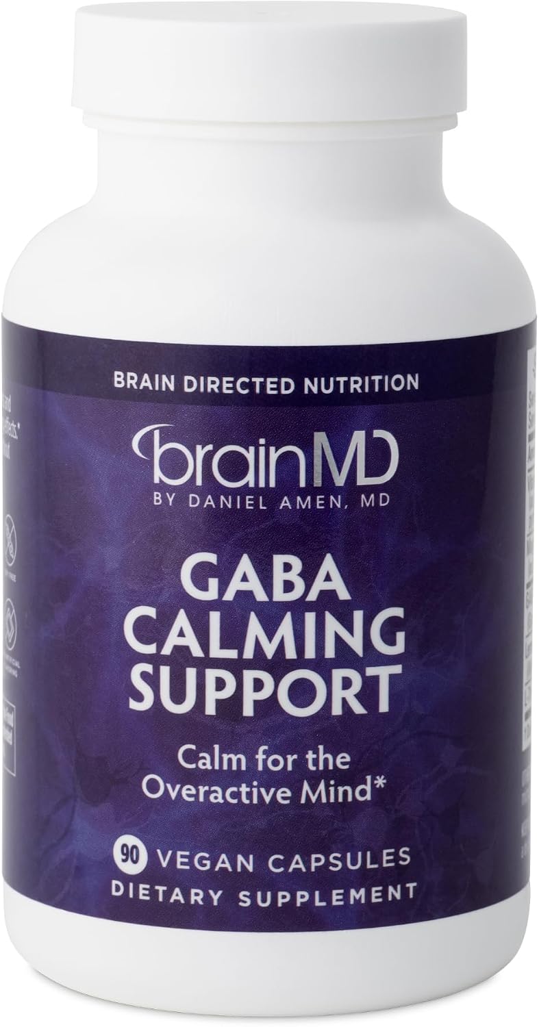 BRAINMD GABA Calming Support by Dr. Amen - 90 Capsules - görsel 10