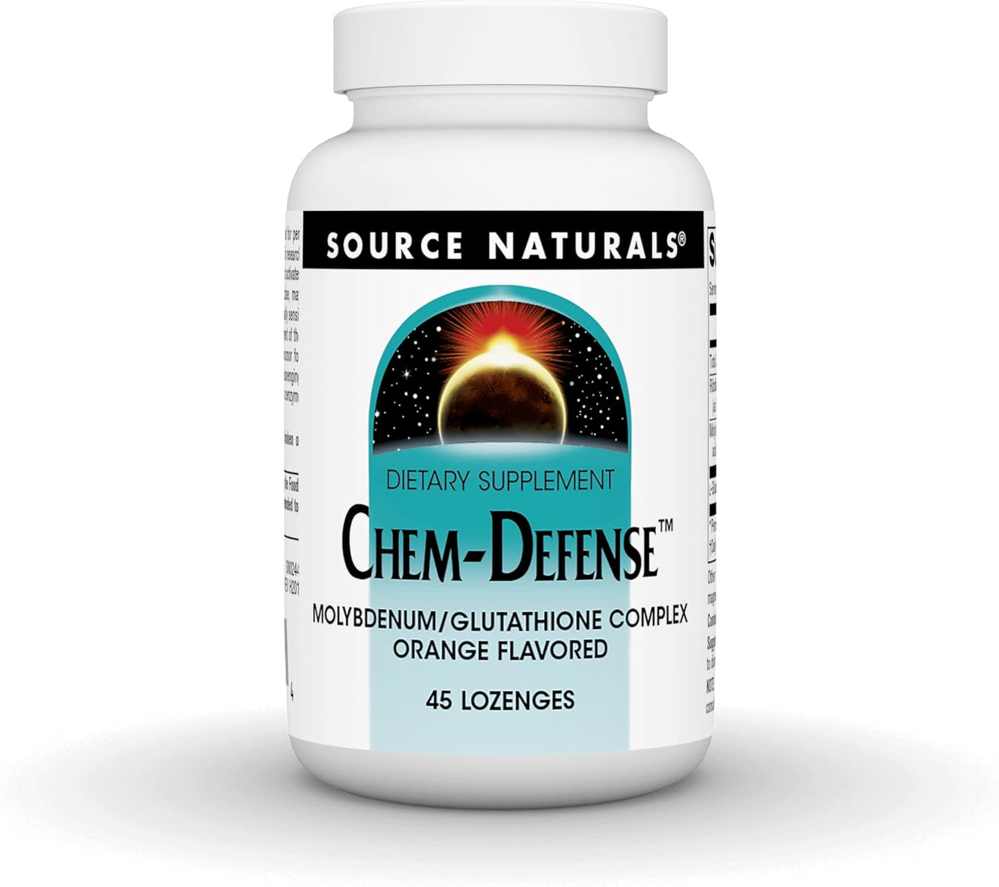 Source Naturals Chem-Defence - Nutritional Support for Chemical Sensitivities - 45 Orange Lozenges - görsel 1