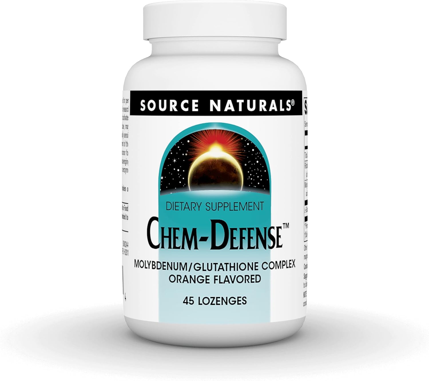 Source Naturals Chem-Defence - Nutritional Support for Chemical Sensitivities - 45 Orange Lozenges - görsel 1