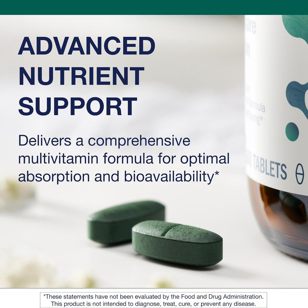 Metagenics Multigenics Intensive Care Multivitamin with Iron - High-Absorption Formula - 180 Tablets - görsel 3