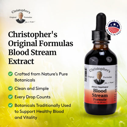 Christopher's Original Formulae Blood Stream Formula, 2 oz Glycerine Extract - Pack of 2
