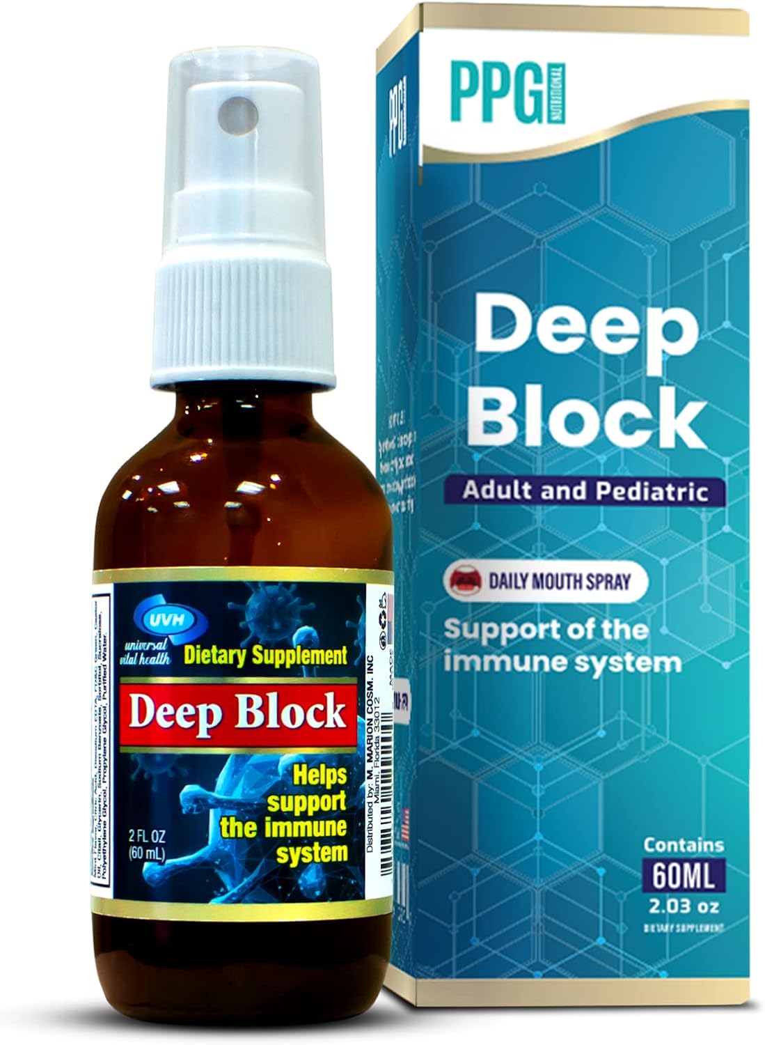 Deep Block Immune Support Booster Daily Mouth Spray - görsel 2