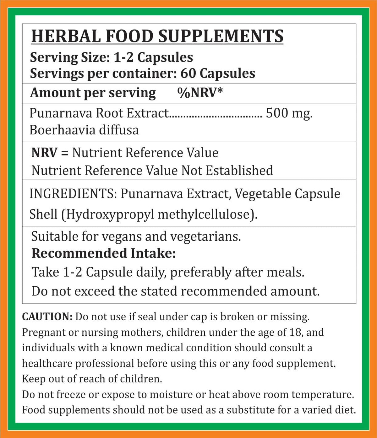 Satya Naturals Punarnava Forte Capsules 500 mg - 60 Vegetarian Capsules (Pack of 4) - görsel 6